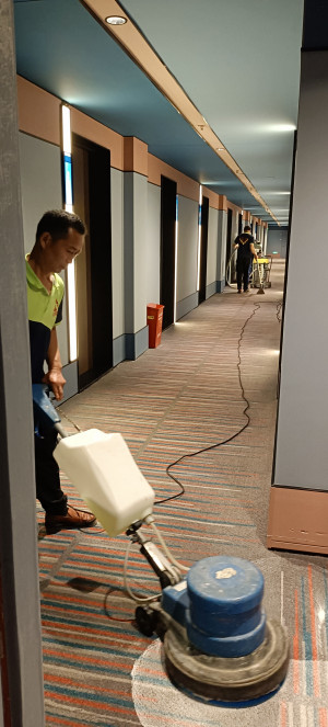 酒店地毯清洗最好的方法