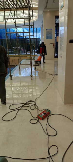 南京中国人保财产大理石抛光 地毯清洗 办公台面修复 消毒灭虫 外墙清洗项目由南京伊洁特斯公司完成